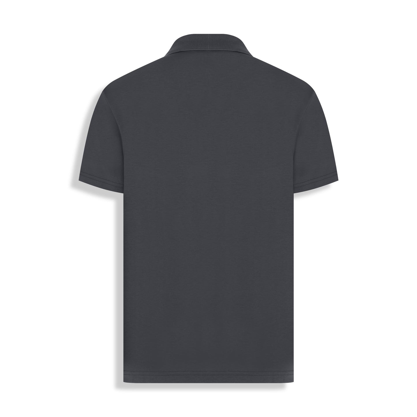 POLO PIMA COTTON GOLA V PRETO